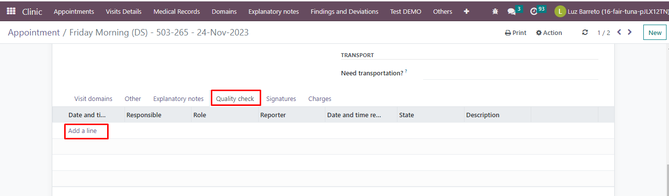 Appointment Quality Check